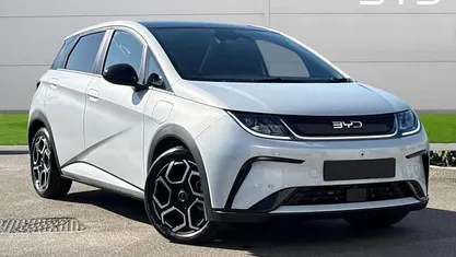 New BYD Dolphin Design 150 kW (204 HP) 2026 White Hatchback