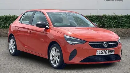 Used Vauxhall Corsa 75 HP (55 kW) 2020 Orange Hatchback