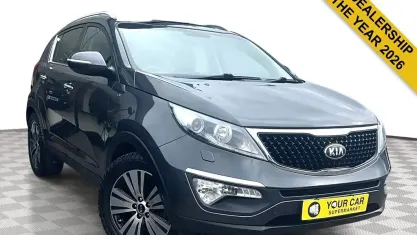 Used Kia Sportage 184 HP (135 kW) 2015 Silver SUV