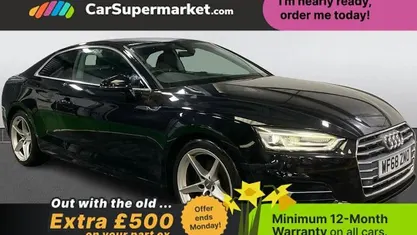 Used Audi A5 Sport 150 HP (110 kW) 2018 Black Coupe