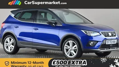 Blue Used 2020 Seat Arona FR SUV | £11,997 (Fair price)