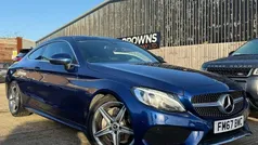 Used 2018 Mercedes C220 AMG line Coupe | £15,400 (Fair price)