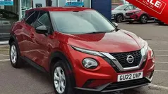 Red Used 2022 Nissan Juke N-Connecta SUV | £15,495 (Fair price)