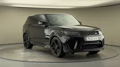 Santorini black Used 2022 Land Rover Range Rover Sport SVR SUV | £52,750 (Good price)