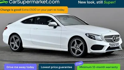 Used Mercedes C200 AMG line 184 HP (135 kW) 2018 Coupe