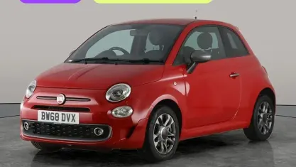 Used Fiat 500 S 69 HP (50 kW) 2018 Red Hatchback