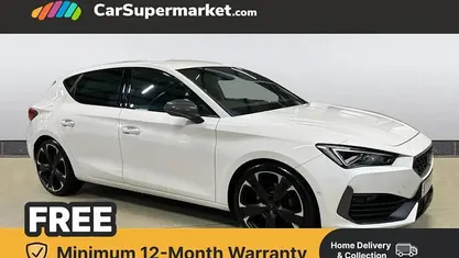 White Used 2023 Cupra Leon VZ2 Hatchback | £22,676 (Fair price)