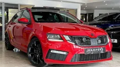 Red Used 2018 Skoda Octavia vRS Hatchback | £18,846 (Fair price)