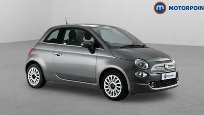 Used Fiat 500 Lounge 69 HP (50 kW) 2018 Grey Hatchback