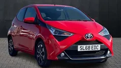 Red Used 2018 Toyota Aygo X-plore Hatchback | £7,451 (Fair price)