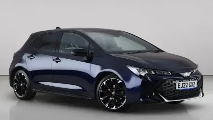 Used Toyota Corolla Sport 122 HP (89 kW) 2022 Blue/black Hatchback