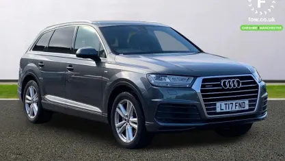 Used Audi Q7 S-Line 272 HP (200 kW) 2017 Grey SUV