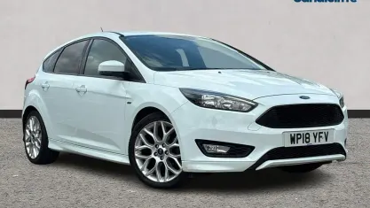 Used Ford Focus ST-Line 140 HP (102 kW) 2017 White Hatchback