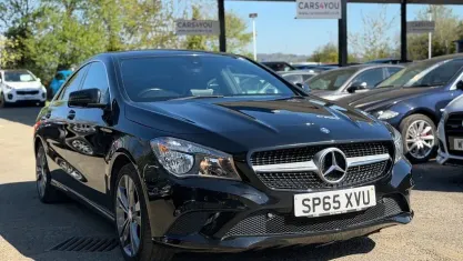 Used Mercedes CLA200 136 HP (100 kW) 2016 Black Coupe