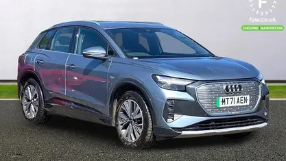Used Audi Q4 e-tron Sport 125 kW (170 HP) 2021 Blue SUV