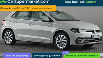 Used VW Polo Style 95 HP (69 kW) 2023 Grey Hatchback