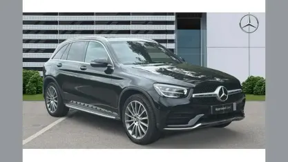 Used Mercedes GLC300 AMG Line Premium 245 HP (180 kW) 2021 Black SUV