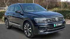 Black Used 2019 VW Tiguan R-line SUV | £24,300 (Fair price)