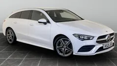 White Used 2021 Mercedes CLA200 Shooting Brake AMG line Estate | £18,995 (Good price)