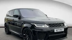 Black Used 2021 Land Rover Range Rover Sport SVR SUV | £53,490 (Fair price)
