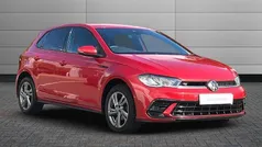 Red Used 2022 VW Polo R-line Hatchback | £13,995 (Fair price)