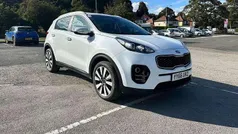 White Used 2016 Kia Sportage 3 SUV | £9,468 (Fair price)
