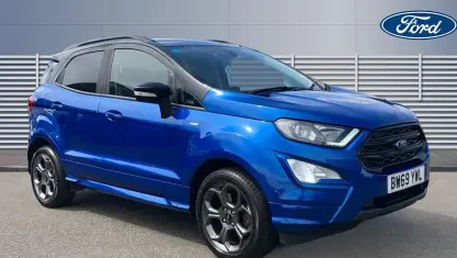 Used Ford Ecosport ST-Line 125 HP (91 kW) 2020 Blue SUV