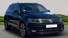 Black Used 2020 VW Tiguan R-line SUV | £21,479 (Fair price)