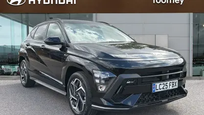 Used Hyundai Kona N Line 101 HP (74 kW) 2025 Black SUV