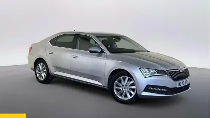 Used Skoda Superb SE Technology 150 HP (110 kW) 2023 Silver Hatchback