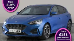 Blue Used 2021 Ford Focus ST-Line X Hatchback | £13,262 (Good price)