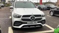 Silver Used 2020 Mercedes GLE300 AMG line SUV | £37,450 (Fair price)