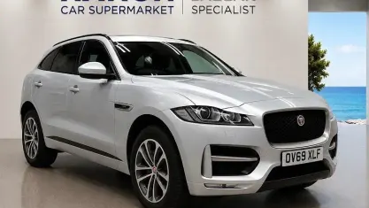 Used Jaguar F-Pace R-Sport 180 HP (132 kW) 2019 Silver SUV
