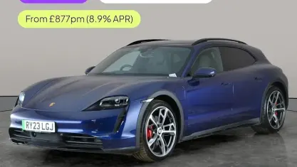 Used Porsche Taycan 4S Cross Turismo Cross Turismo 419 kW (571 HP) 2023 Blue Estate