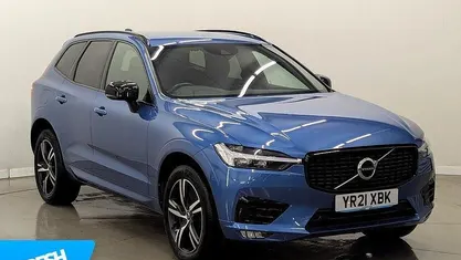 Used Volvo XC60 R-Design 197 HP (144 kW) 2021 Blue SUV