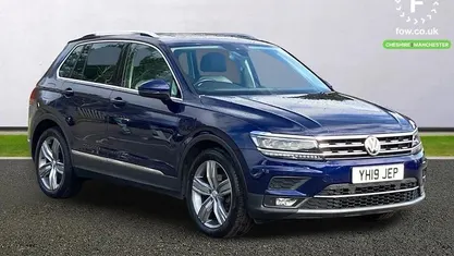 Used VW Tiguan SEL 150 HP (110 kW) 2019 Blue SUV