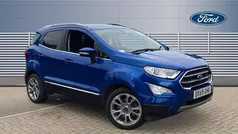 Blue Used 2019 Ford Ecosport Titanium SUV | £12,250 (Fair price)