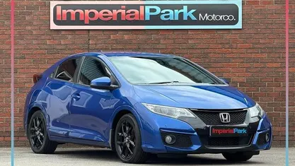 Used Honda Civic Sport 120 HP (88 kW) 2016 Blue Hatchback