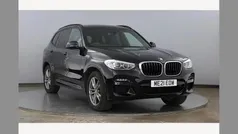 Black Used 2021 BMW X3 M Sport SUV | £29,500 (Fair price)
