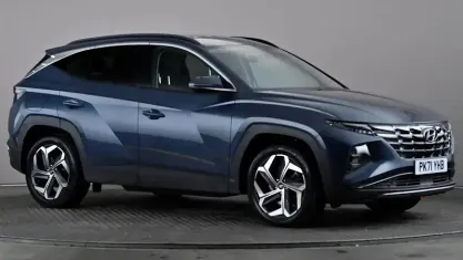 Used Hyundai Tucson Premium 265 HP (194 kW) 2021 Blue SUV