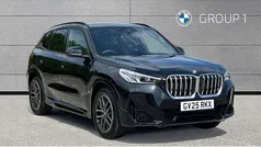 Black sapphire metallic paint New 2025 BMW X1 M Sport SUV | £41,995 (Fair price)