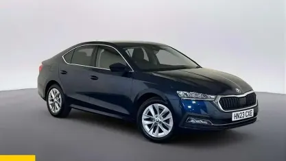 Usado Skoda Octavia SE L 150 CV (110 kW) 2023 Azul Utilitario