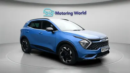 Used Kia Sportage GT-Line 150 HP (110 kW) 2023 Blue SUV