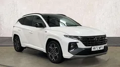 White Used 2022 Hyundai Tucson N Line SUV | £23,392 (Fair price)