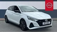 White Used 2021 Hyundai i20 N Line Hatchback | £14,622 (Fair price)