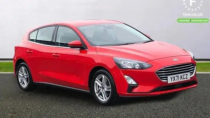 Used Ford Focus Zetec 125 HP (91 kW) 2021 Red Hatchback