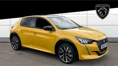 Yellow Used 2020 Peugeot 208 GT-line Hatchback | £11,938 (Fair price)