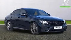 Black Used 2018 Mercedes E220 AMG Line Premium Sedan | £20,599 (Fair price)