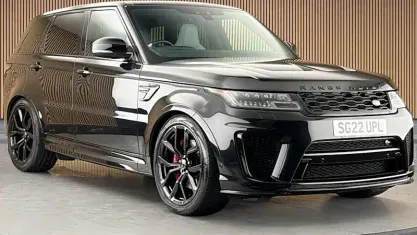 Used Land Rover Range Rover Sport SVR 575 HP (422 kW) 2021 Black SUV