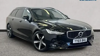 Used Volvo V90 R-Design 254 HP (186 kW) 2019 Black Estate